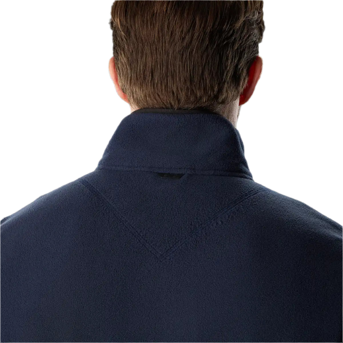 Musto Men's Evo Polartec 100 Fleece Jacket- Navy- back on model
