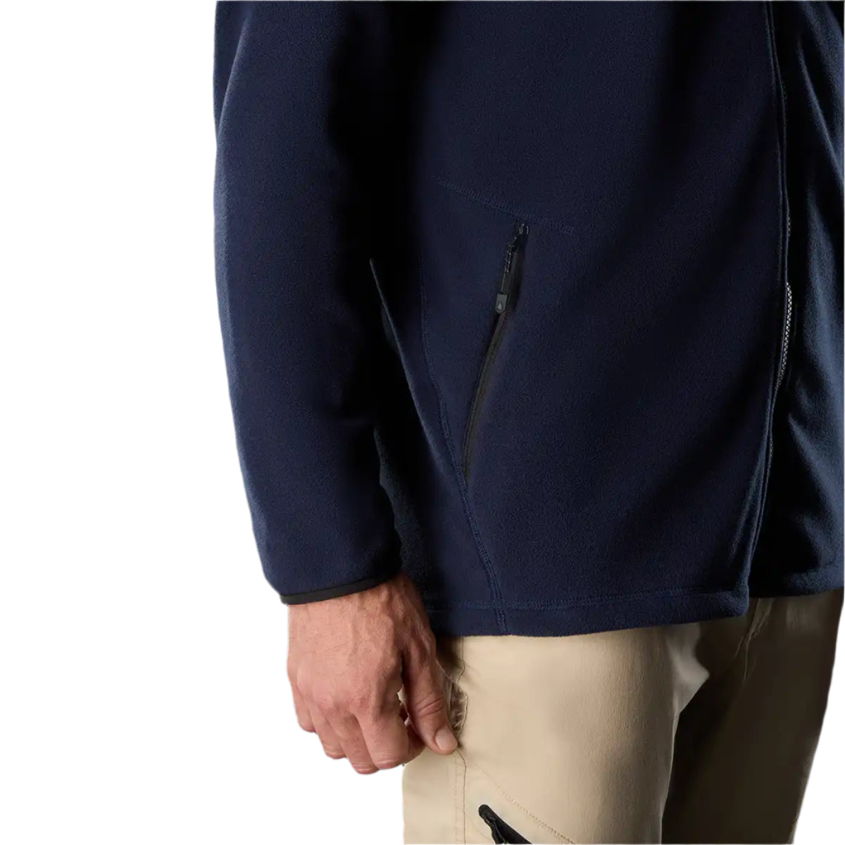 Musto Men's Evo Polartec 200 Fleece Jacket Navy- pocket detail