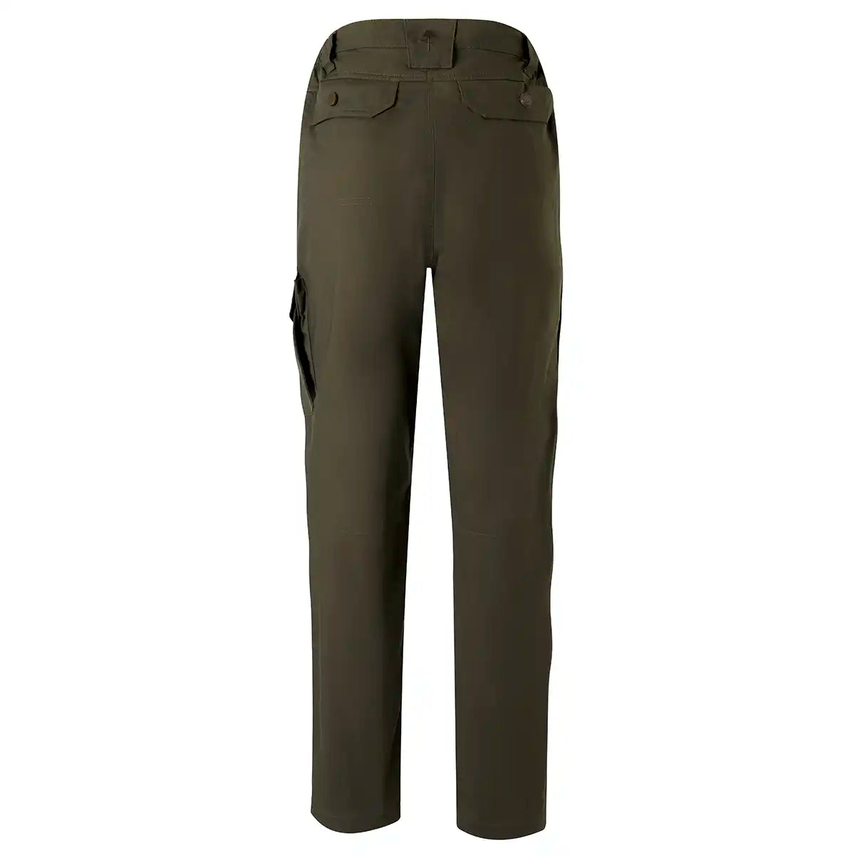 Pinewood Finnveden Women's Outdoor Trousers- Dark Olive- Back