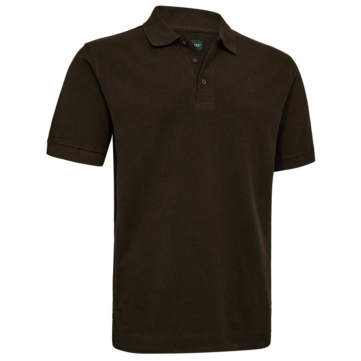 Deerhunter Griffin Polo Shirt - Otter Brown