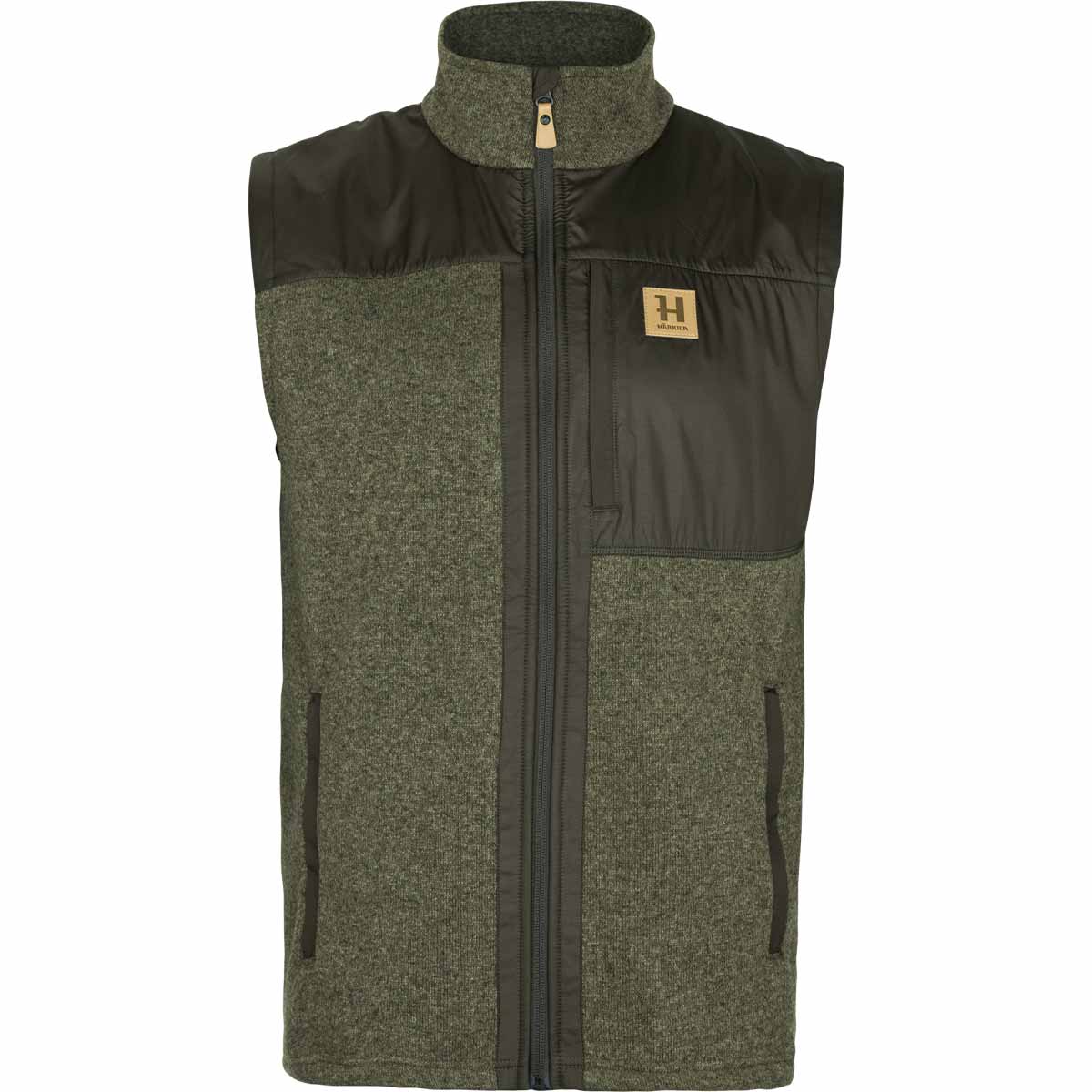 Harkila Kalix Fleece Waistcoat - Willow Green
