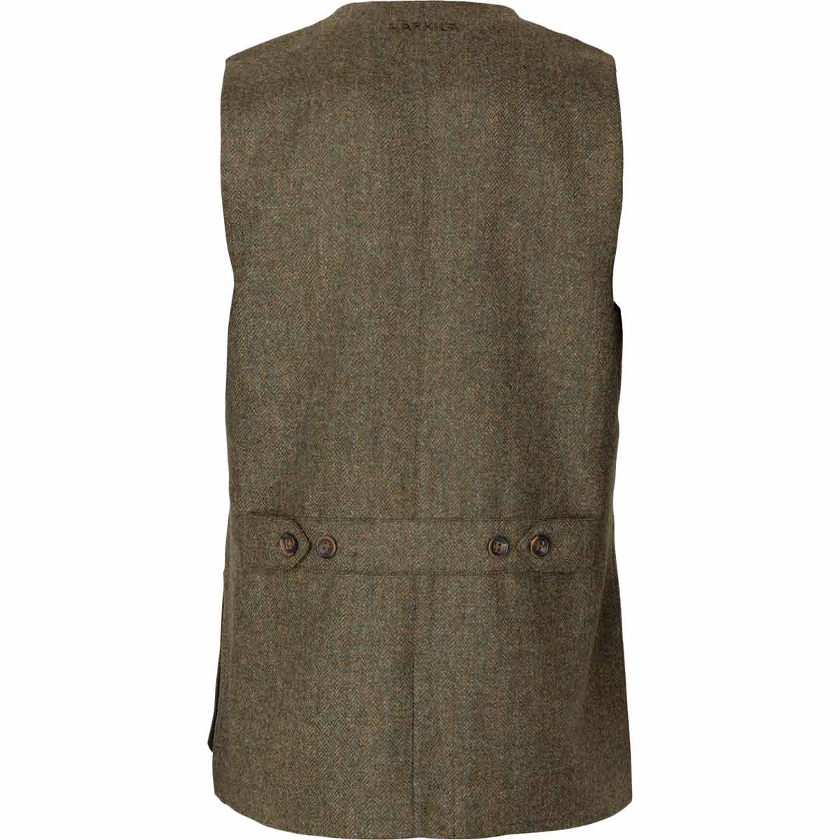 Harkila Kenmore Shooting Waistcoat
 - Forest Green - Rear