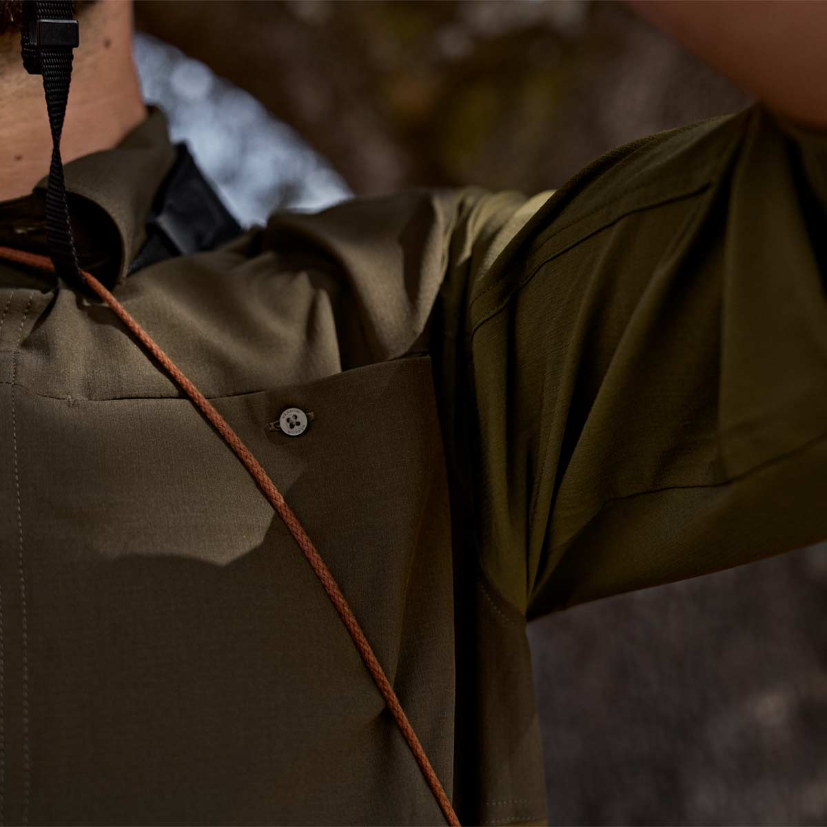 Harkila Logmar Lightweight L/S Shirt - Detail