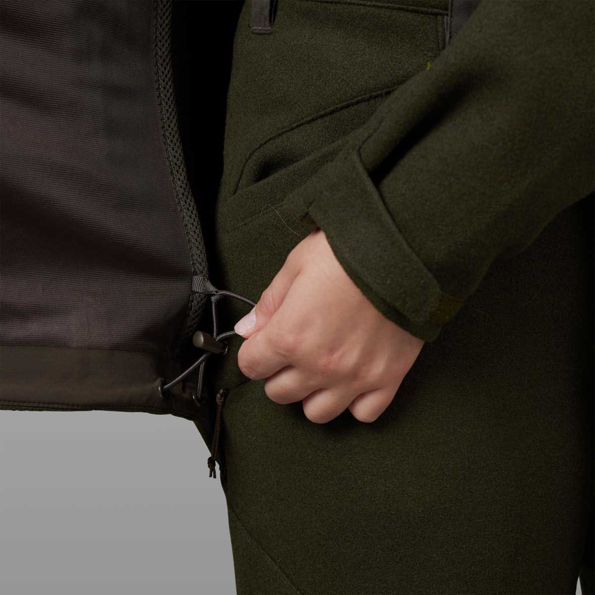 Harkila Metso Hybrid Women's Jacket - drawstring