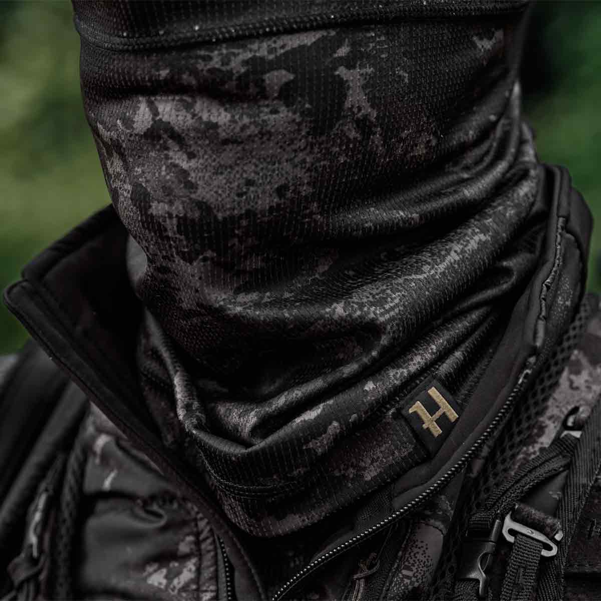 Harkila Noctyx Camo Neck Gaiter - Detail