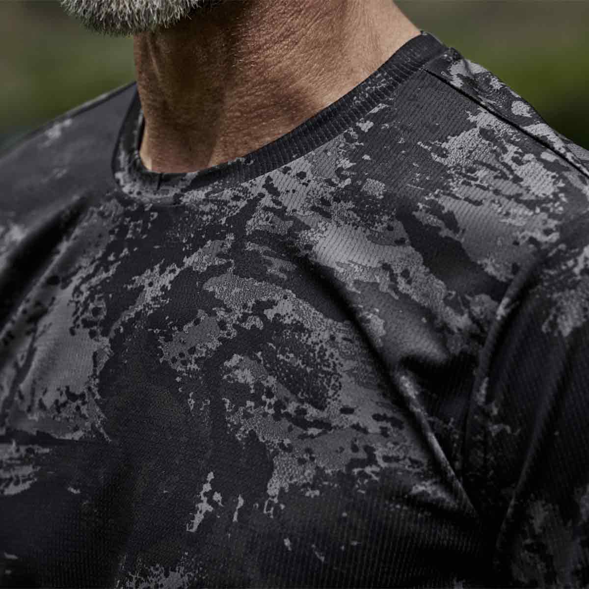 Harkila Noctyx Camo S/S T-Shirt - Detail