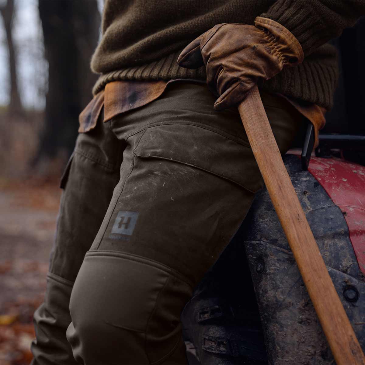 Harkila Scandinavian Trousers - Shadow Brown