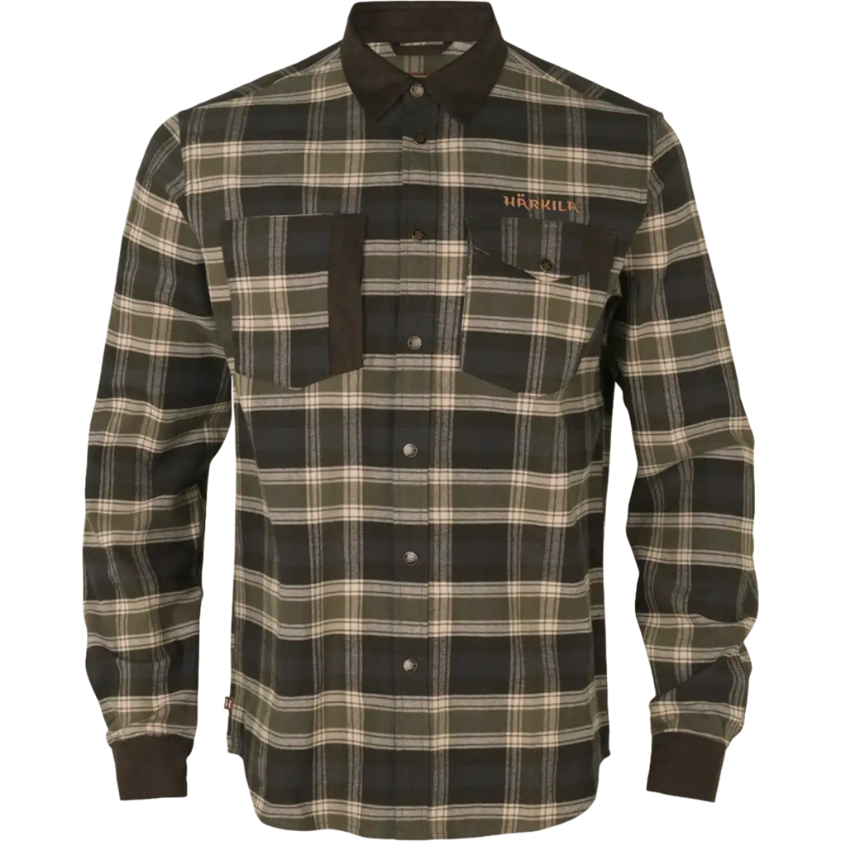 Harkila Aivak Long Sleeved Shirt - Olive - Front