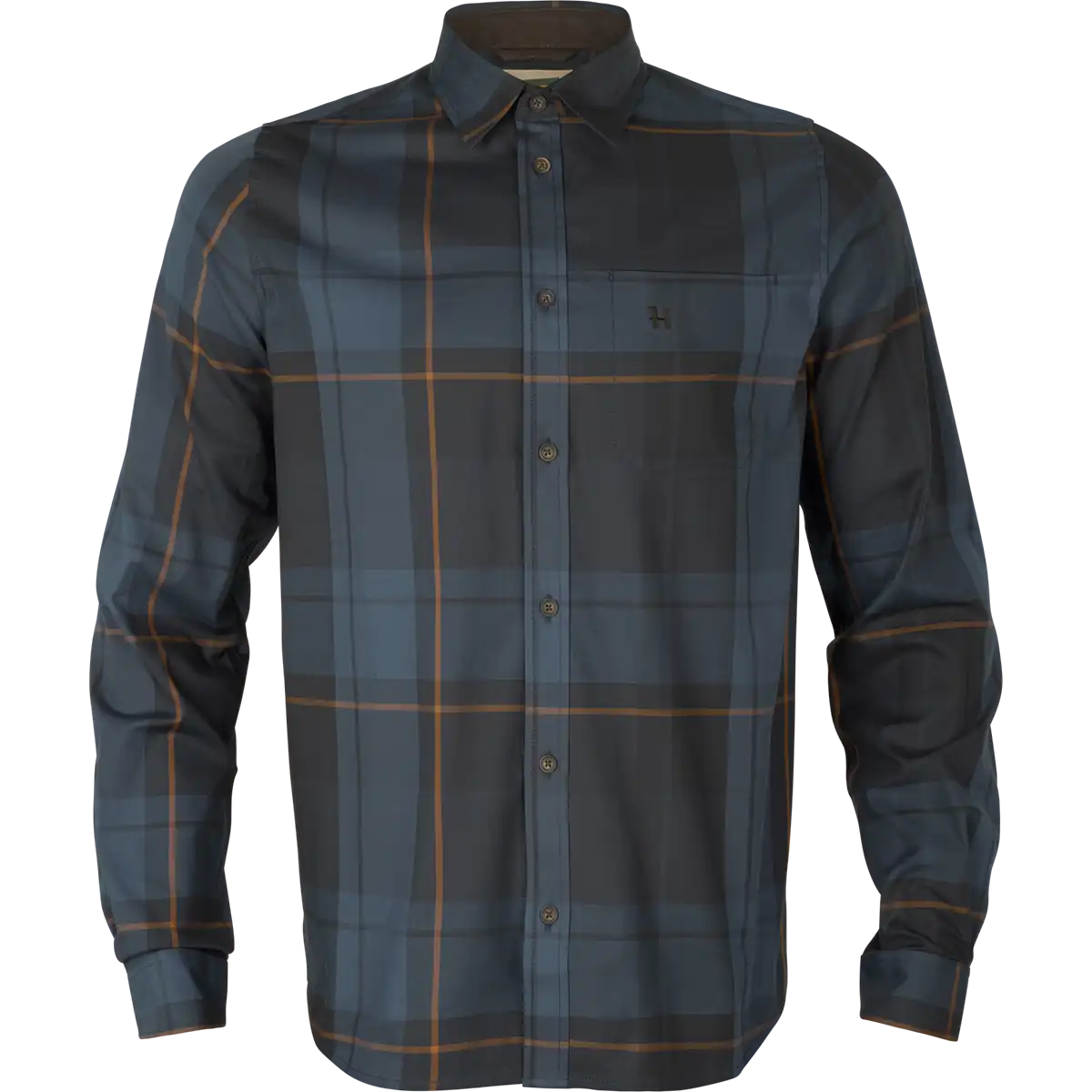 Harkila Akse Long Sleeved Shirt - Blackberry - Front