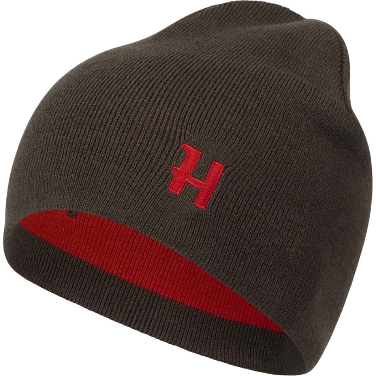 Harkila Aspire Reversible Beanie - Shadow Brown 
