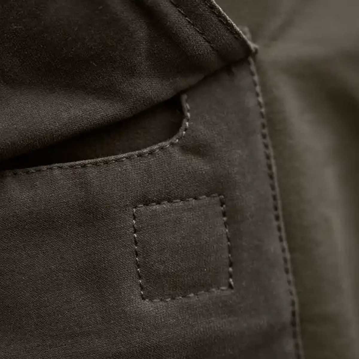 Harkila Hill Trousers - Pocket Closure Close Up 