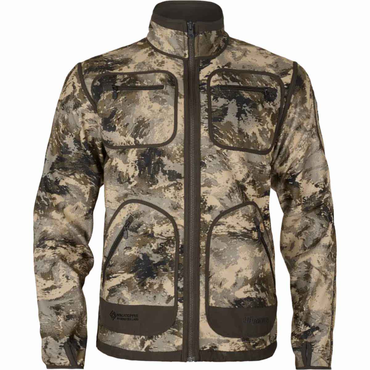 Harkila Kamko Mountain WSP Reversible Fleece Jacket - AXIS MSP Mountain - Front