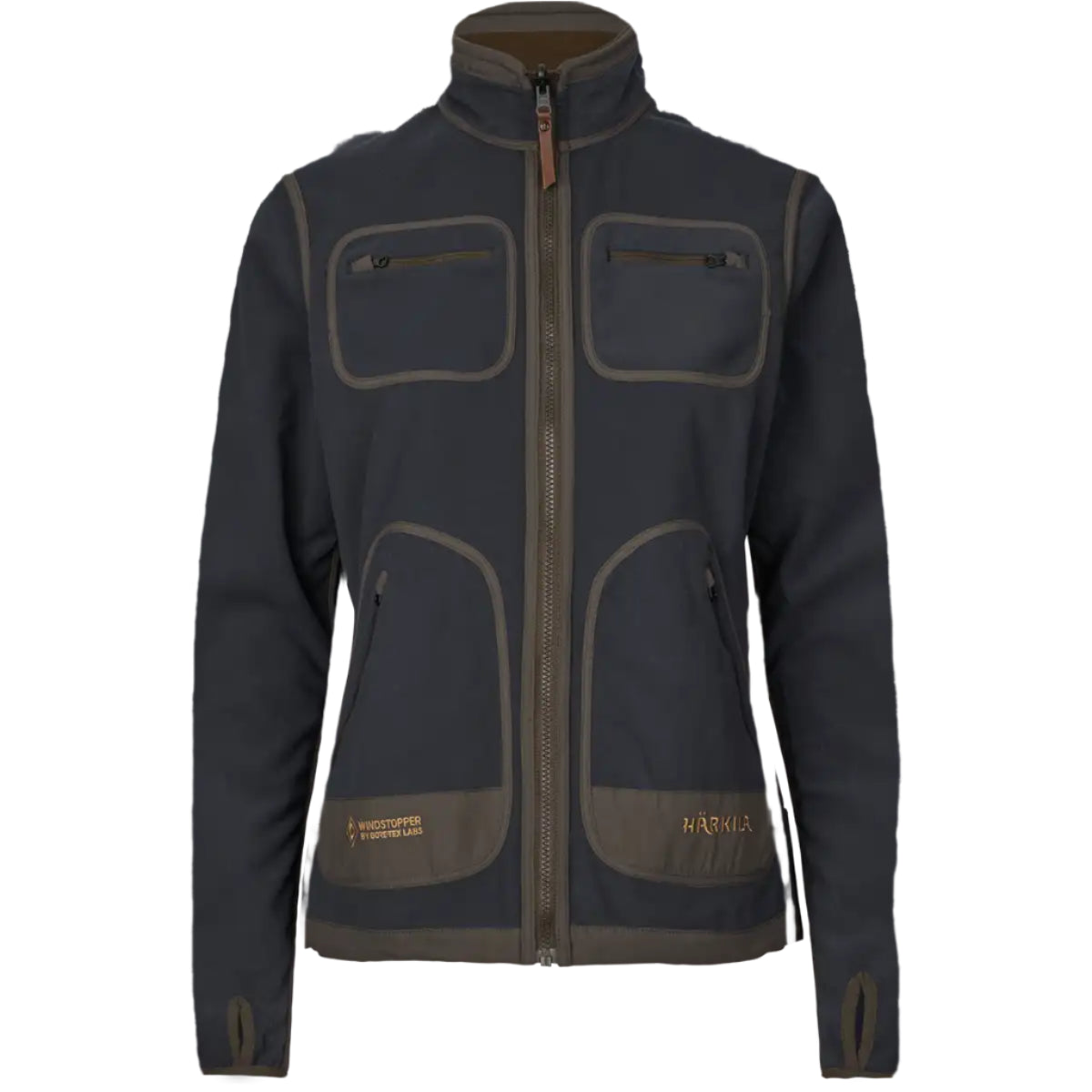 Harkila Kamko Women's Fleece Jacket - Deep Well Purple - Front