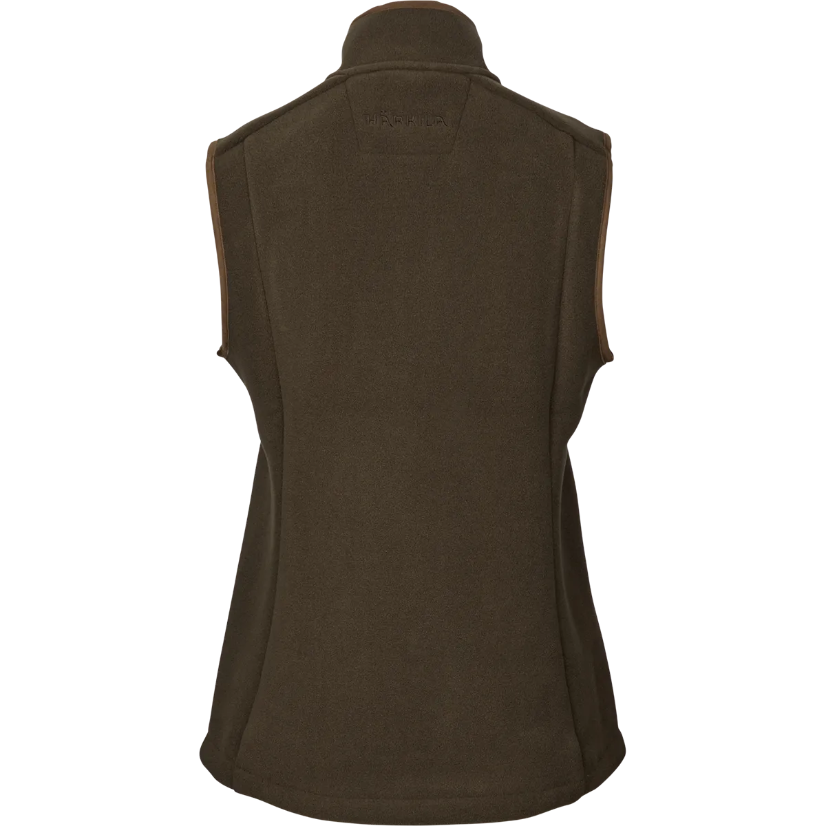 Harkila Sandhem Women's Sherpa Fleece Waistcoat - Willow Green - Rear