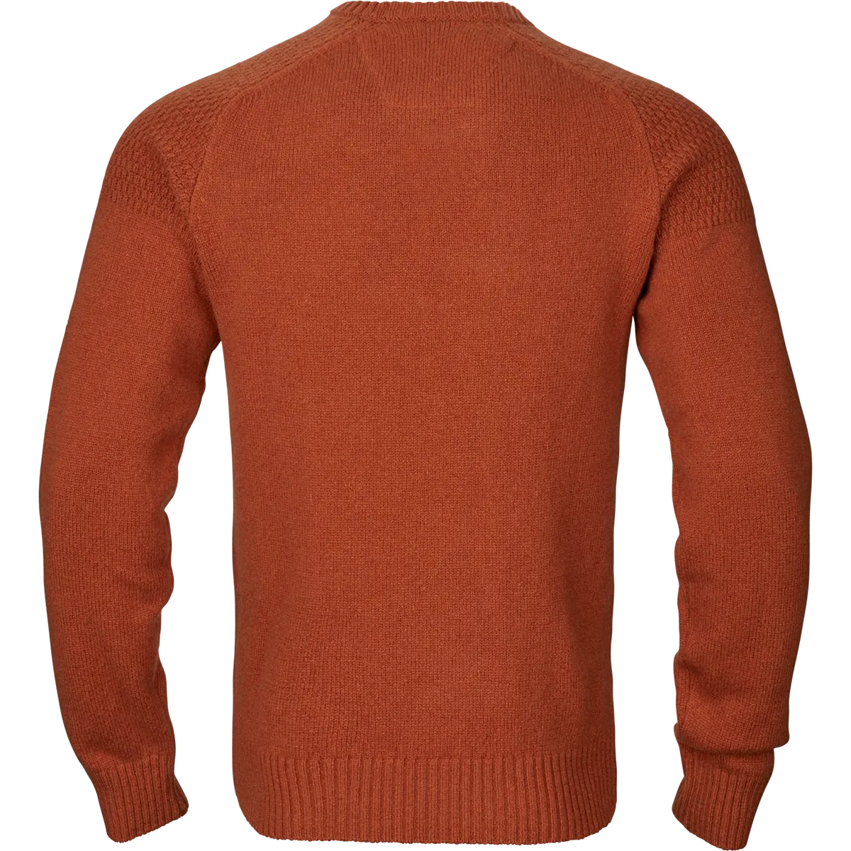 Harkila Vincent Merino V-Neck Pullover - Bombay Brown - Rear
