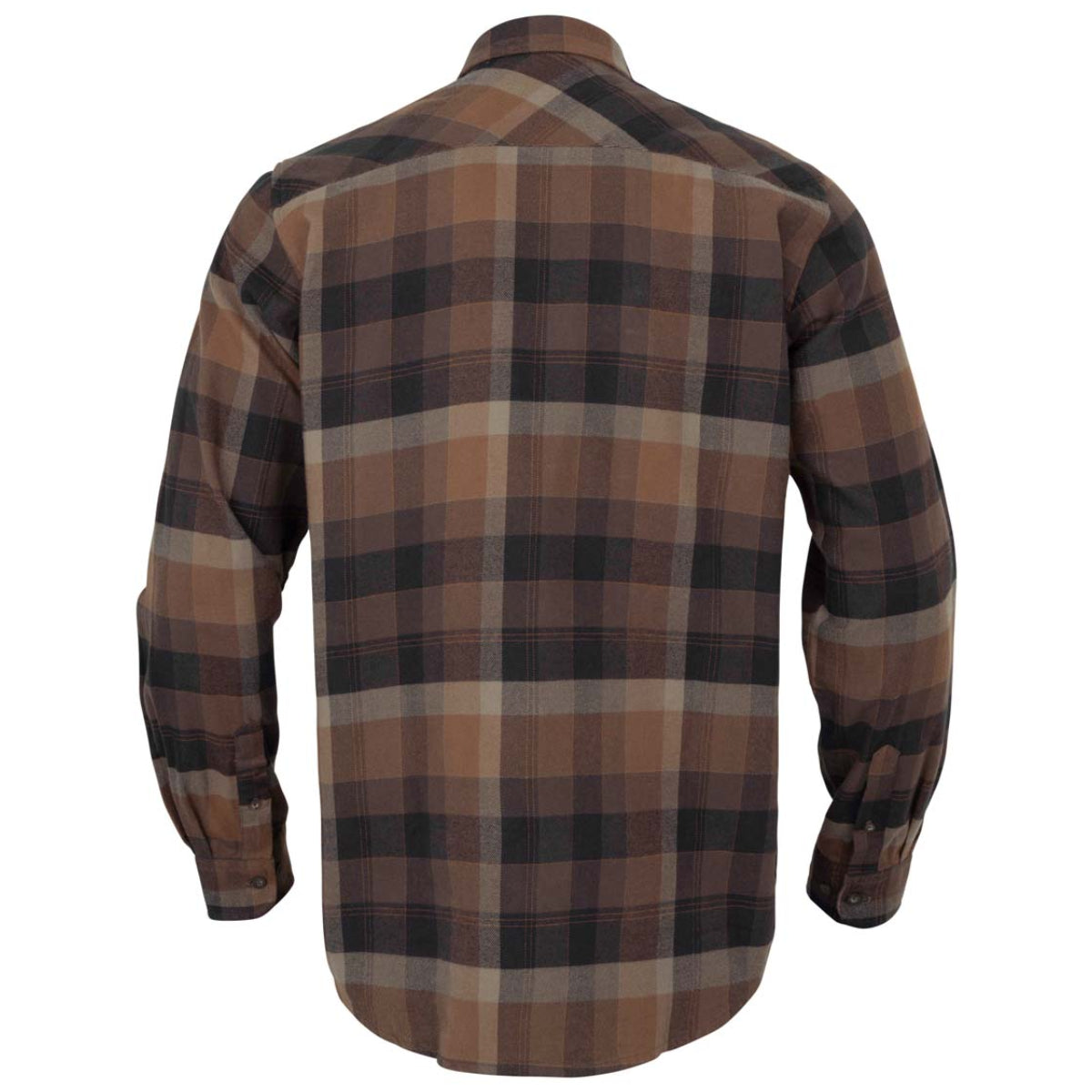 Harkila Asmund L/S Shirt - Rust Brown Check