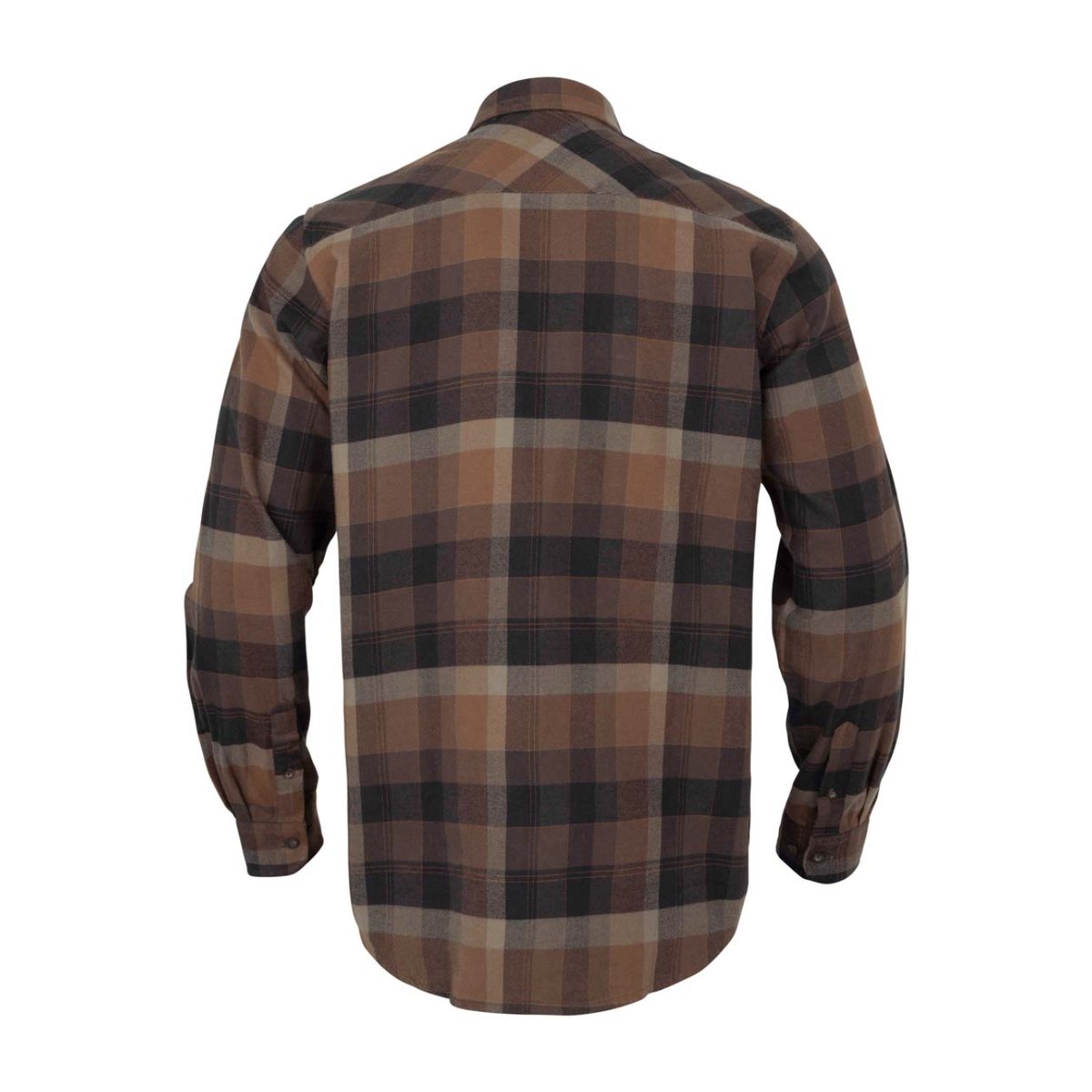 Harkila Asmund L/S Shirt - Rust Brown Check