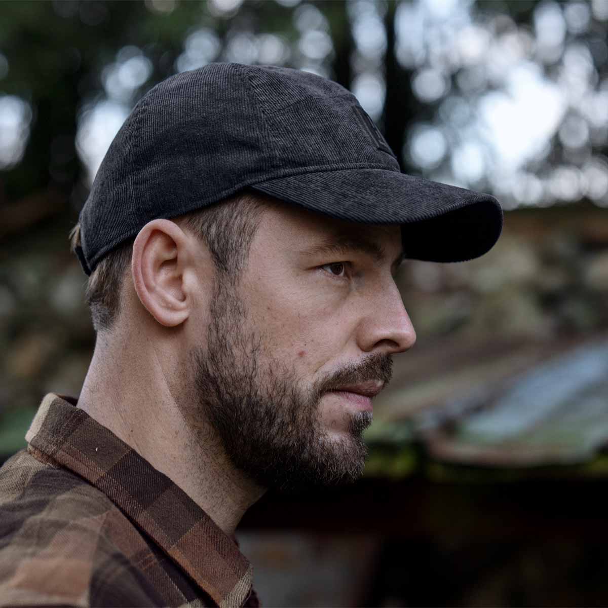 Harkila Corduroy Cap - Phantom - Lifestlyle