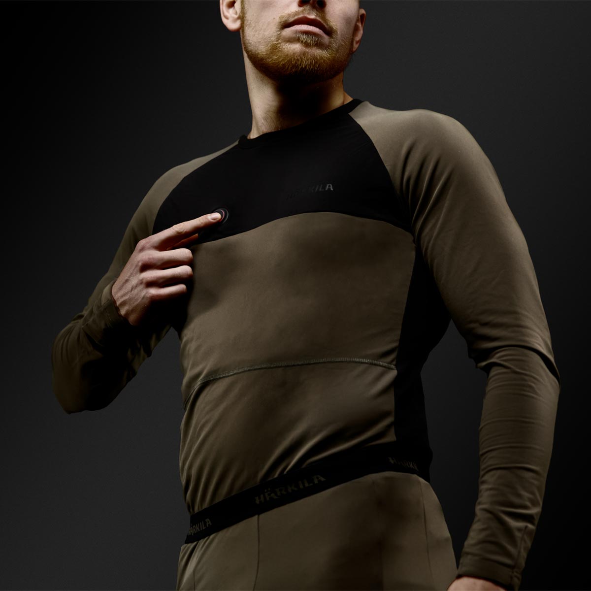 Harkila Heat USB-C L/S T-Shirt - Power