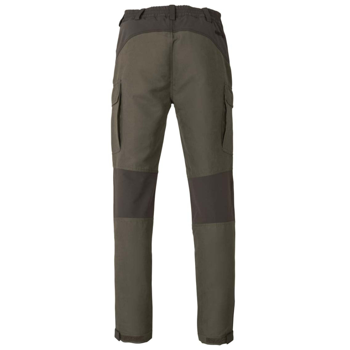 Harkila Hill Trousers - Black Forest/Olive Night - Rear