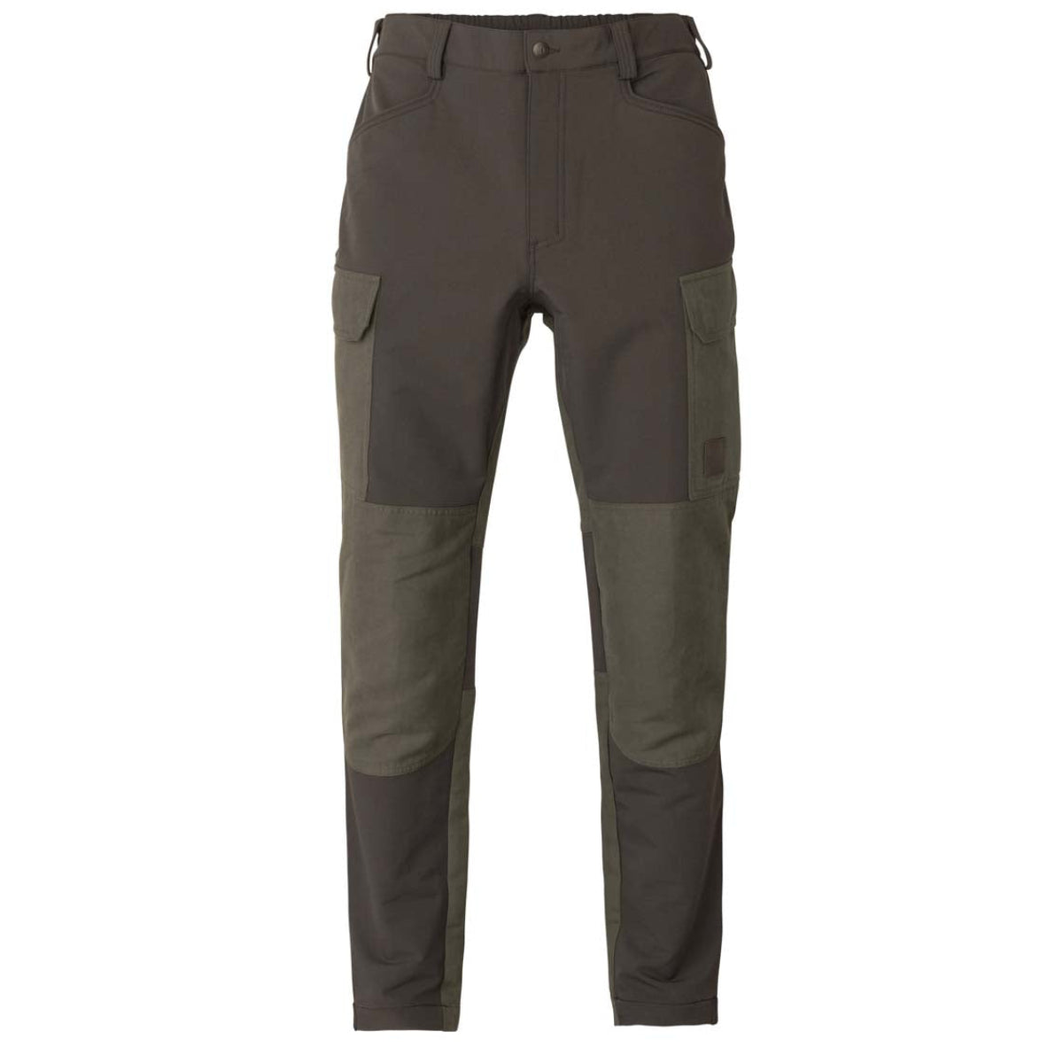 Harkila Hill Trousers - Black Forest/Olive Night