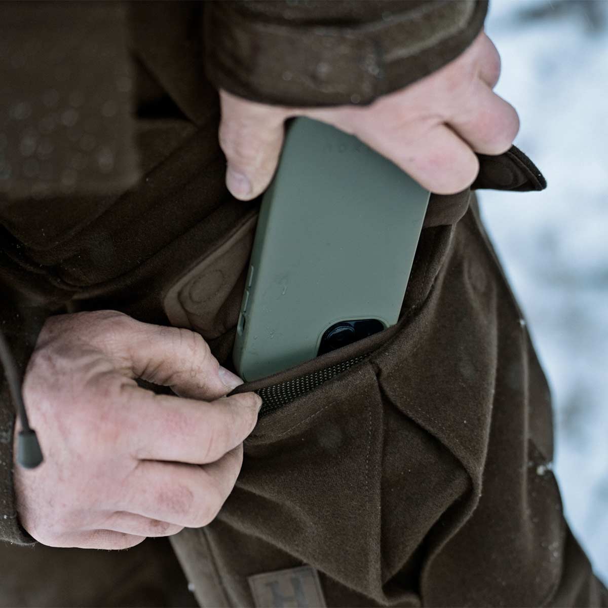 Harkila Kodiak CleverWool HSP Insulated Trousers - Detail
