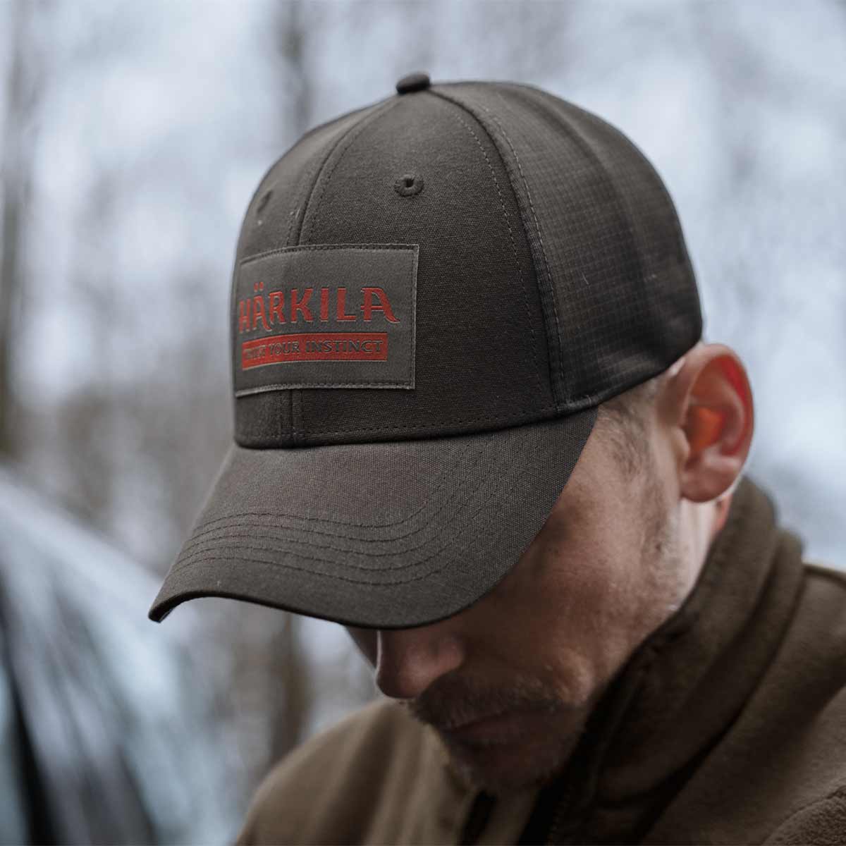 Harkila Logo Cap - Shadow Brown - Lifestyle
