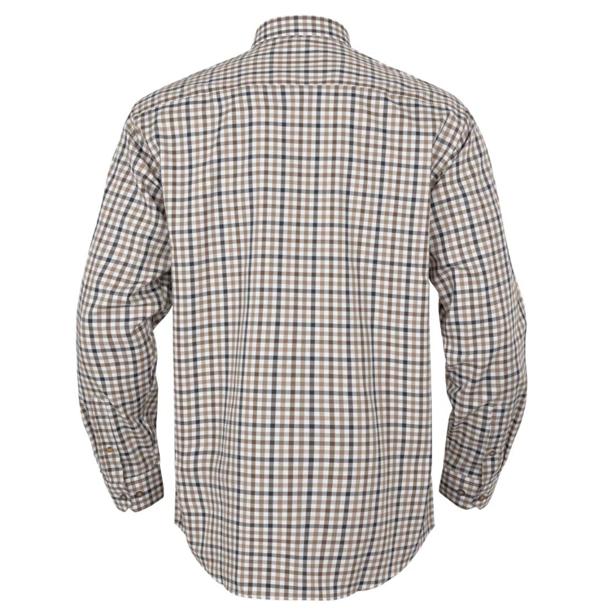 Harkila Milford Shirt - Blue/Beige - Rear