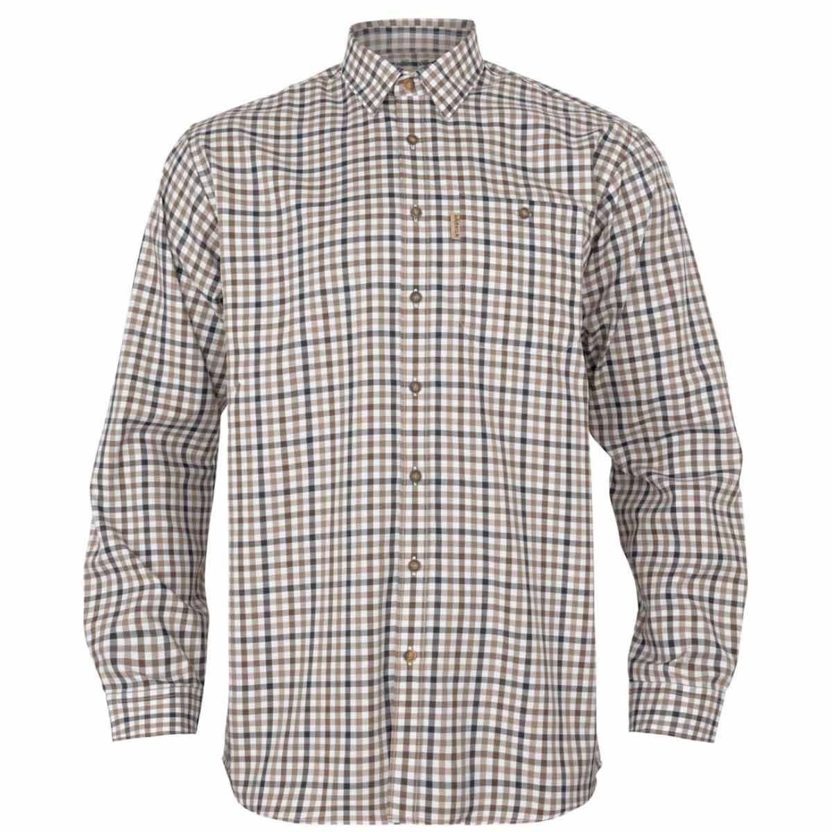 Harkila Milford Shirt - Blue/Beige 