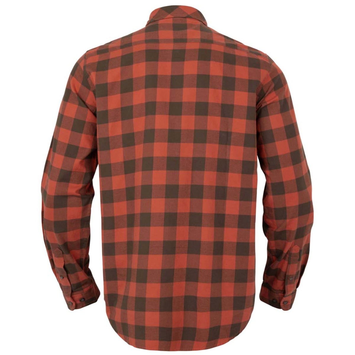 Harkila Scandinavian L/S Shirt - Autumn Orange - Rear