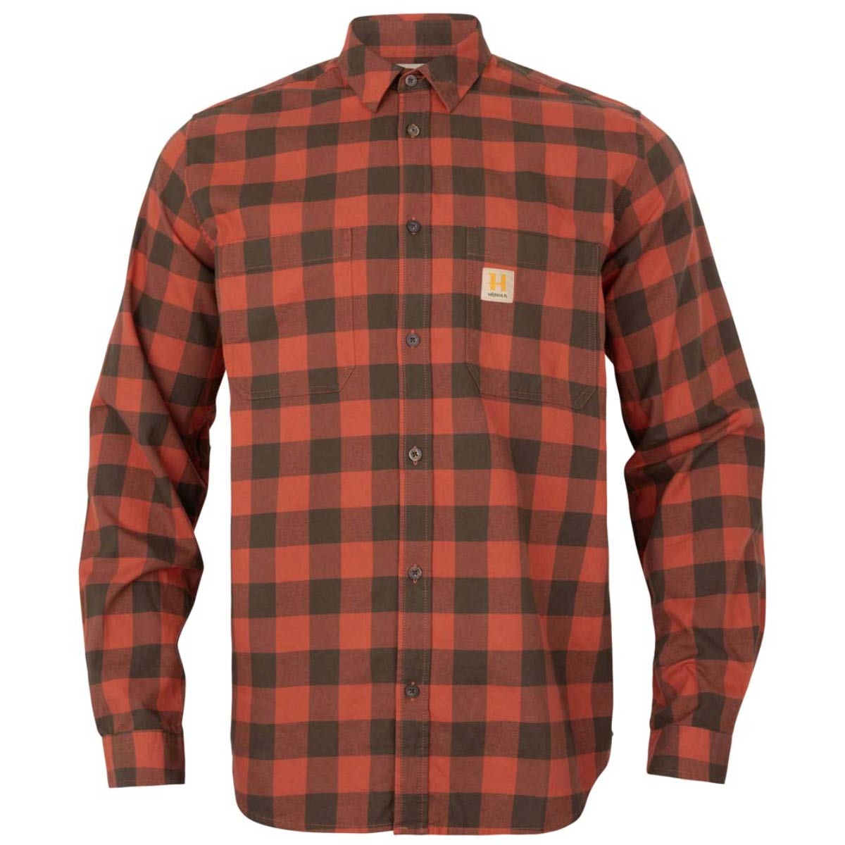 Harkila Scandinavian L/S Shirt - Autumn Orange