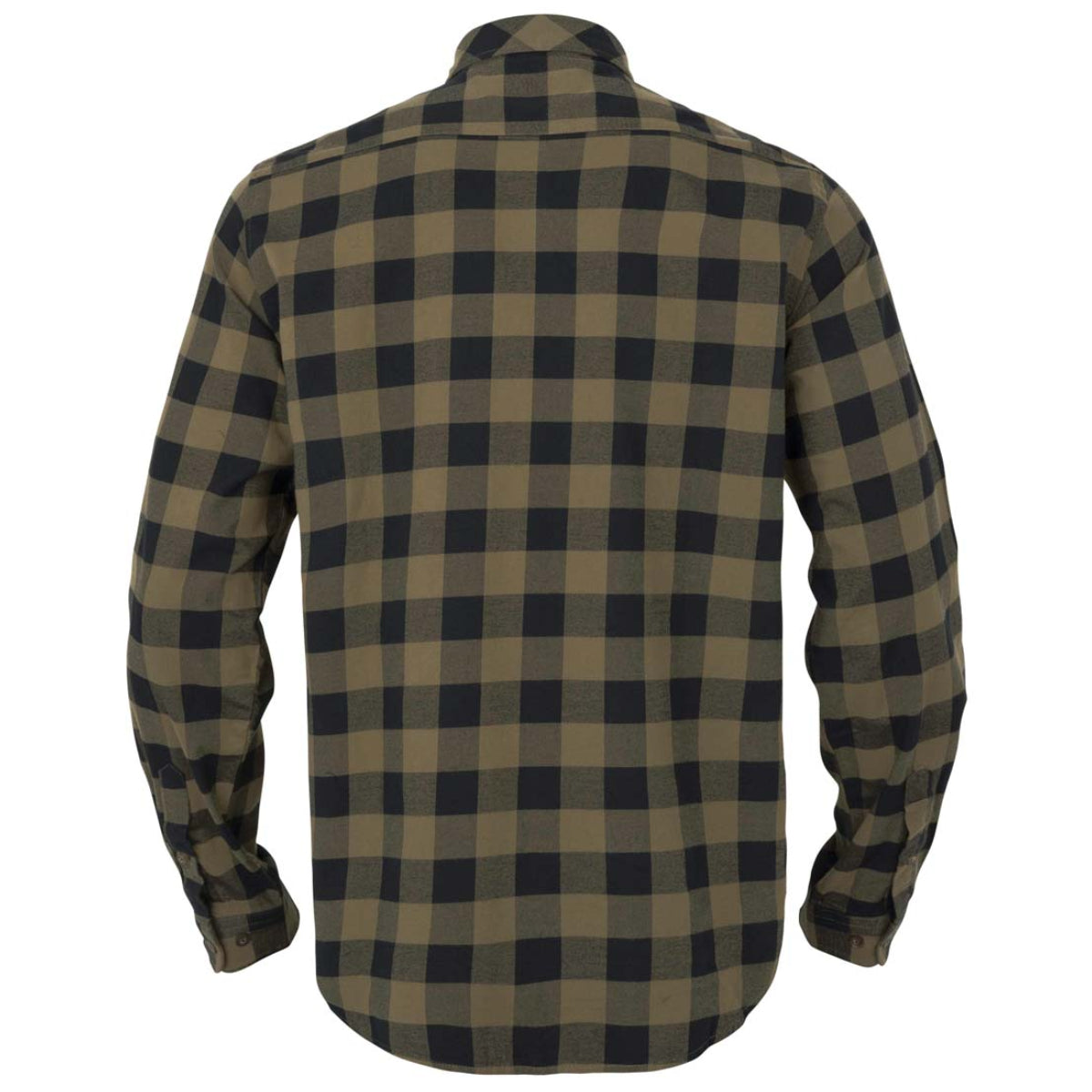 Harkila Scandinavian L/S Shirt - Tarmac Check - Rear