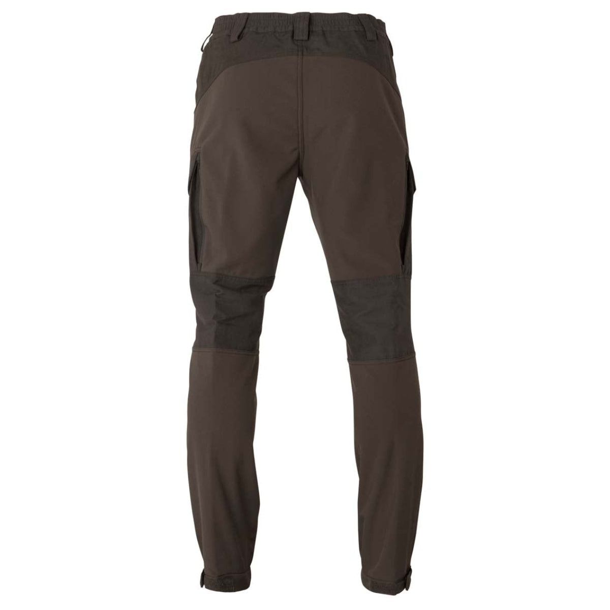 Harkila Scandinavian Trousers - Shadow Brown/Deep Brown - Rear