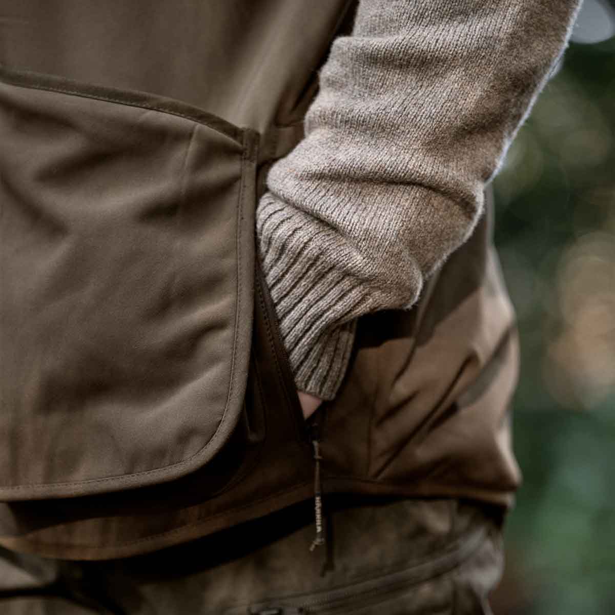 Harkila Skye Shooting Waistcoat - Detail