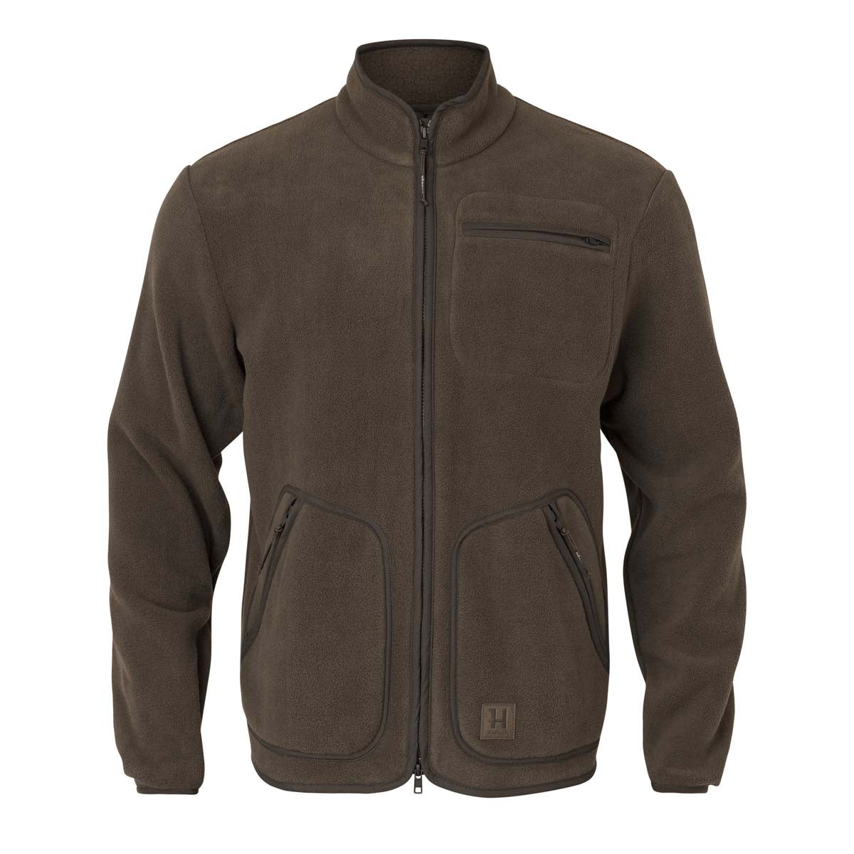 Harkila Torsby Fleece Jacket - Dark Brown