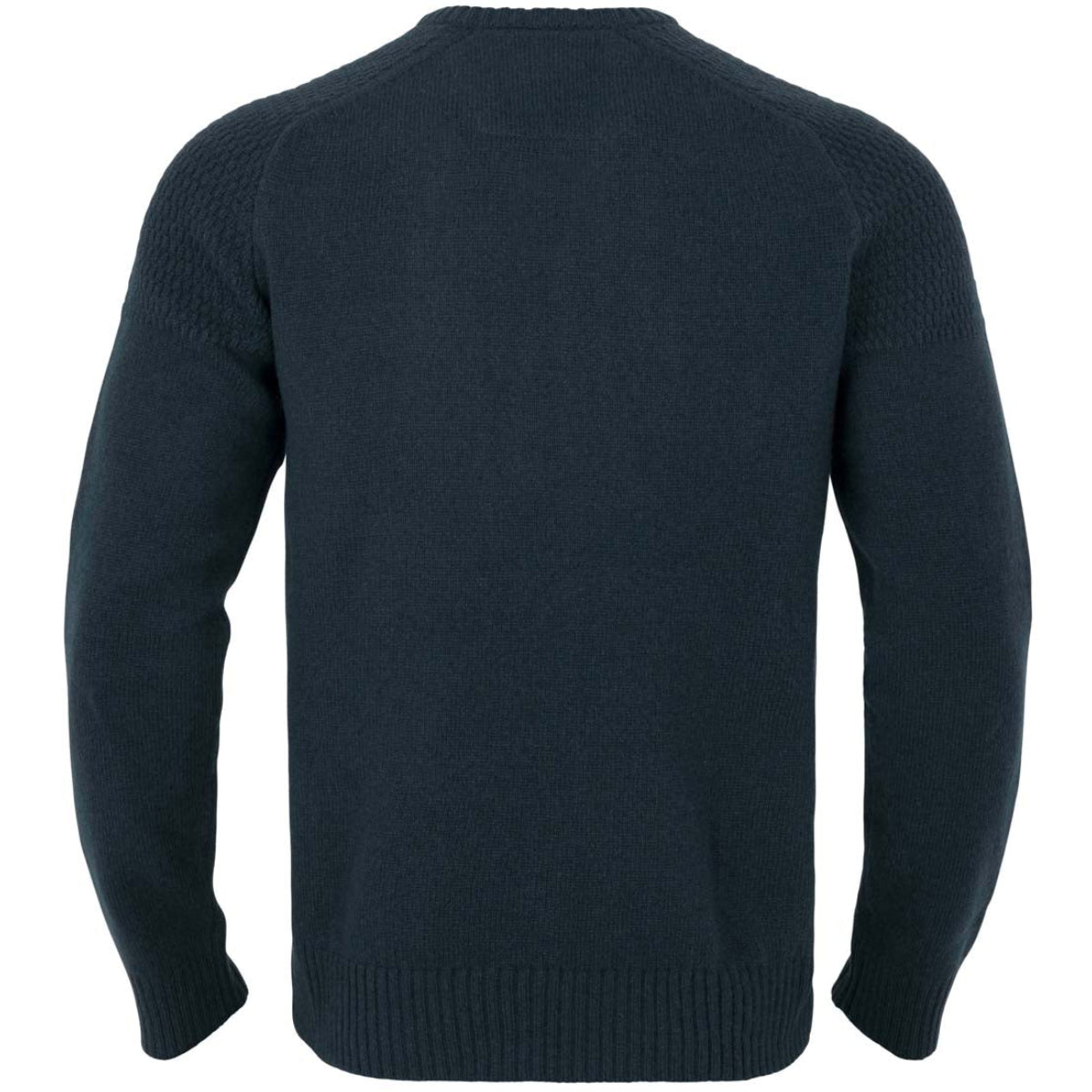 Harkila Vincent Merino V-Neck Pullover - Dark Navy - Rear