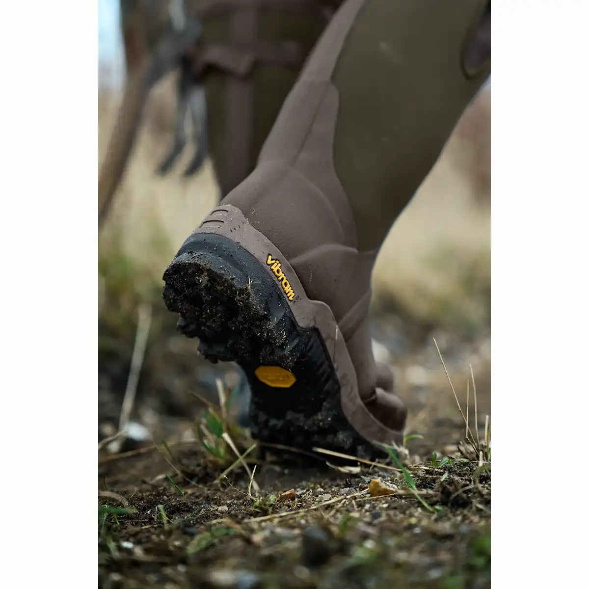 Harkila Wellies - Forester Textile Rubber Boot - Worn By Model