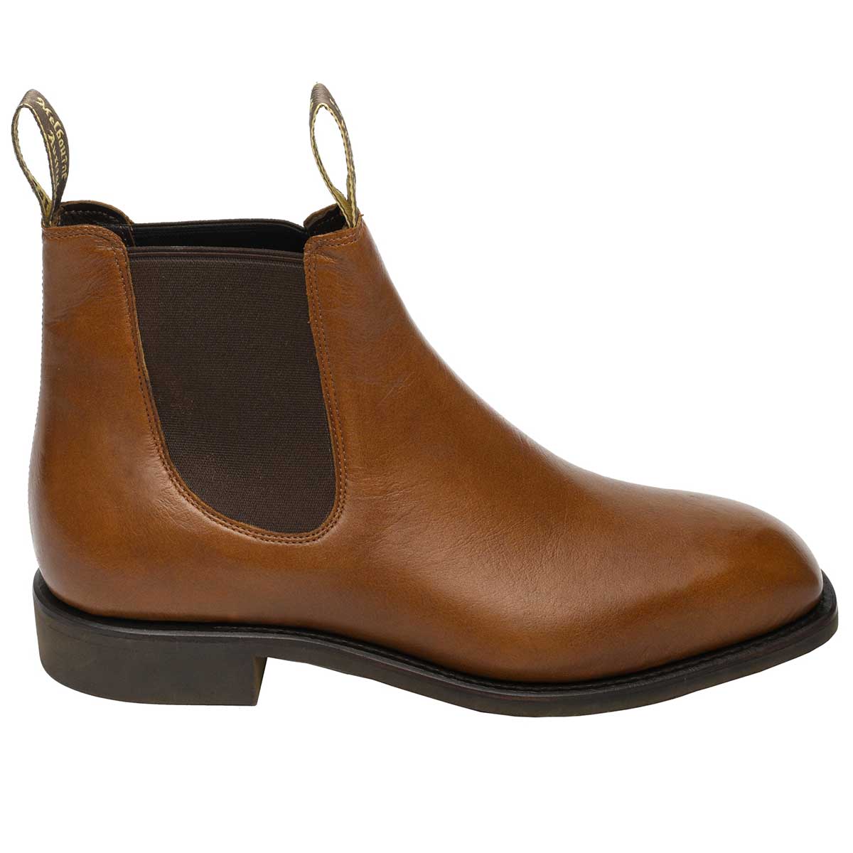 Harold Boots Avon Kangaroo Men's Chelsea Dress Boots - Tan