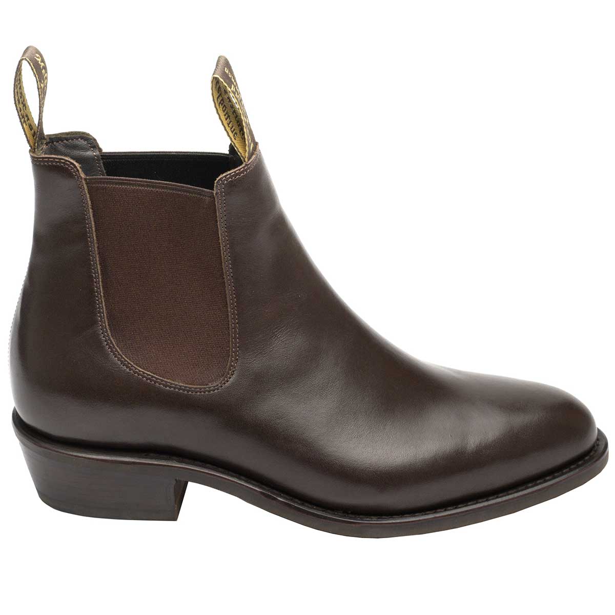 Harold Boots Kimberley Women's Chelsea Dress Boots - Chocolate