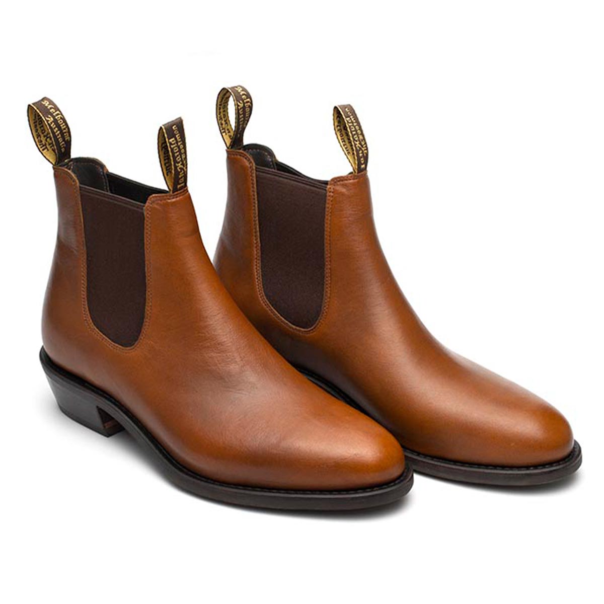 Harold Boots Kimberley Women's Chelsea Dress Boots - Tan