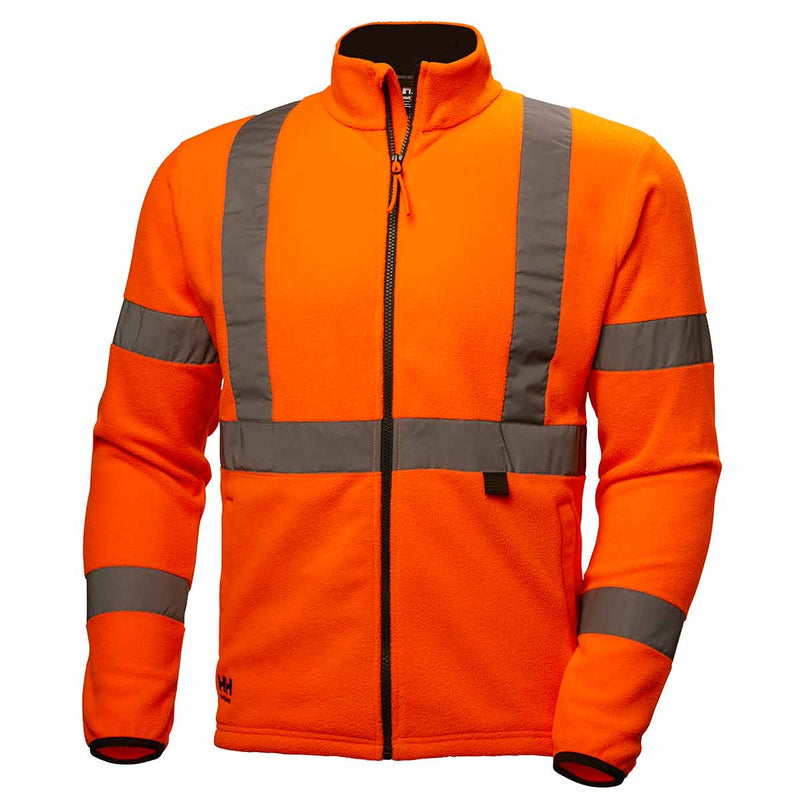 Helly Hansen ADDVIS Hi VIS Fleece Jacket Orange