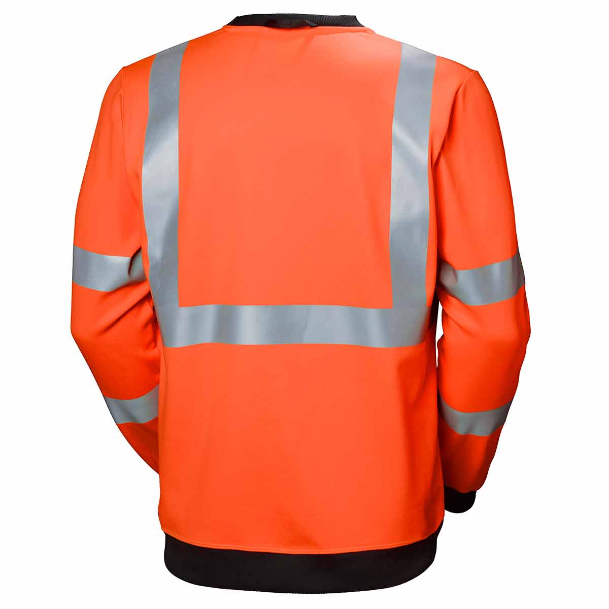 Helly Hansen ADDVIS Hi Vis Sweatshirt Orange Rear