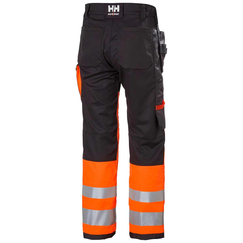       Helly-Hansen-Alna-2.0-Hi-Vis-Construction-Pant-Class-1-Orange-Rear