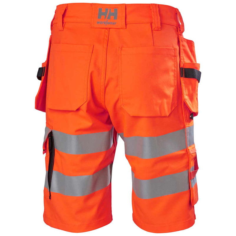     Helly-Hansen-Alna-2.0-Hi-Vis-Construction-Shorts-Orange-rear