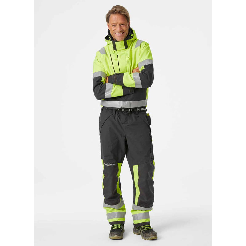     Helly-Hansen-Alna-2.0-Hi-Vis-Waterproof-Shell-Suit-Yellow-Onbody