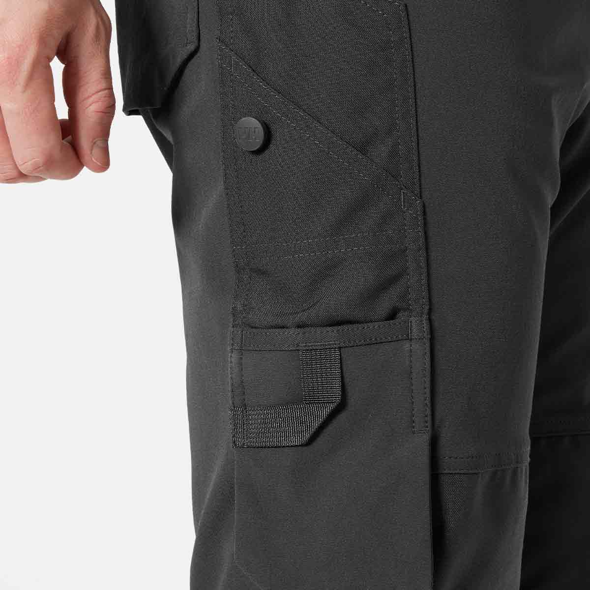 Helly Hansen Alna 4X Work Pant CL1 - Orange/Ebony - Tool Pocket