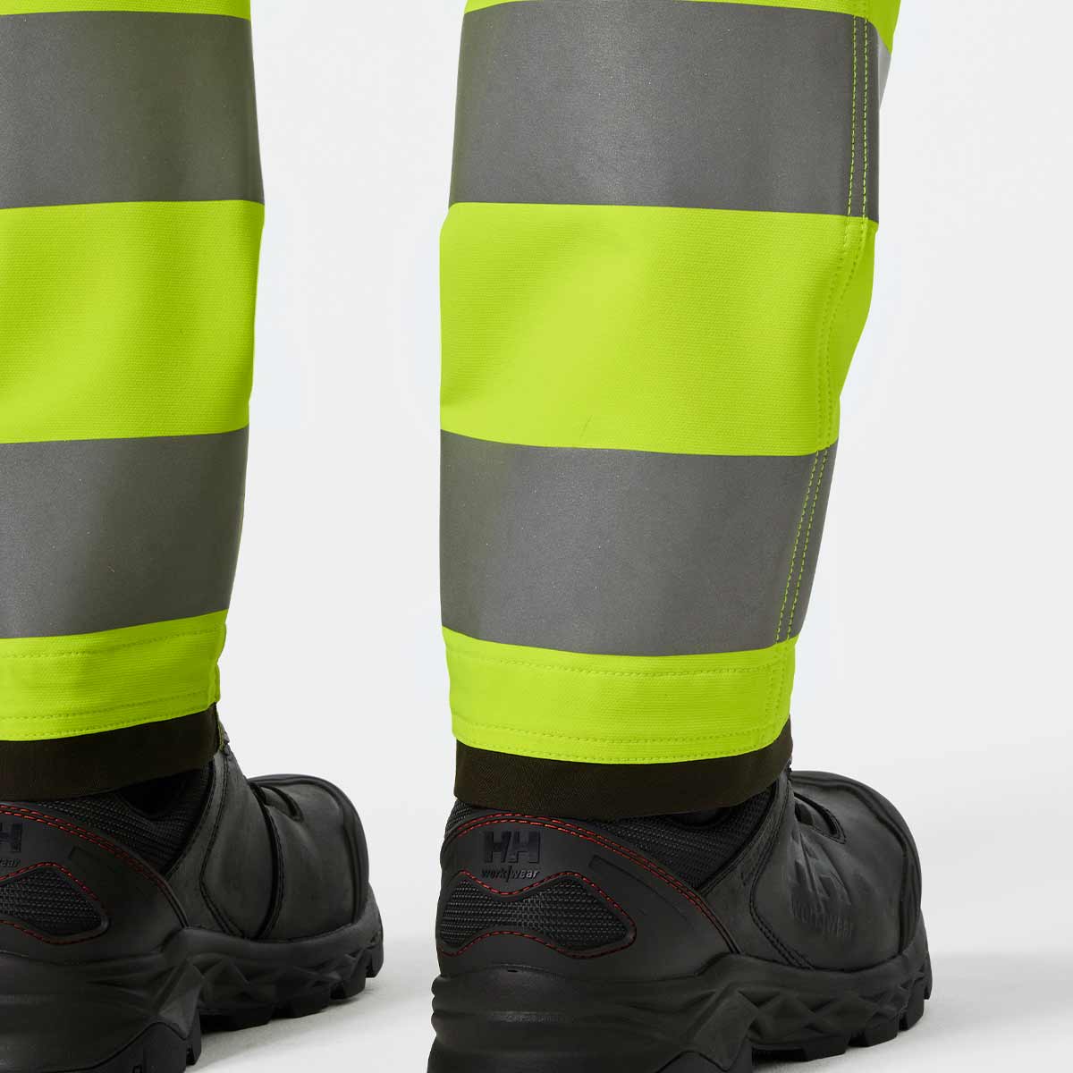 Helly Hansen Alna 4X Work Pant CL1 - Yellow/Ebony - Hi-Vis Legs