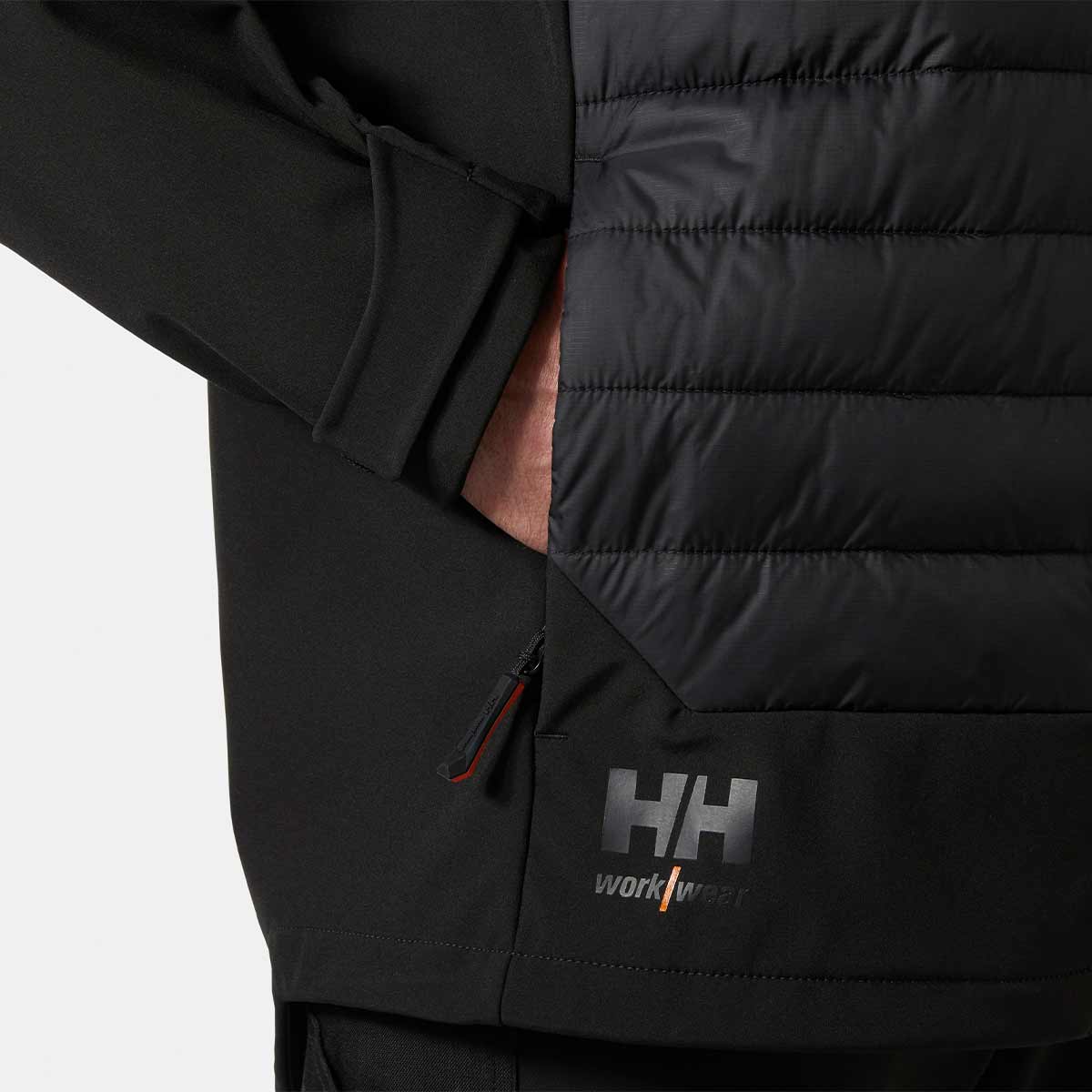 Helly Hansen Chelsea Evolution 2.0 Insulated Softshell Jacket - Black - Pocket