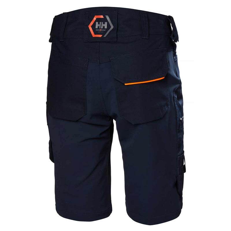 Helly Hansen Chelsea Evolution Construction Shorts Navy Rear