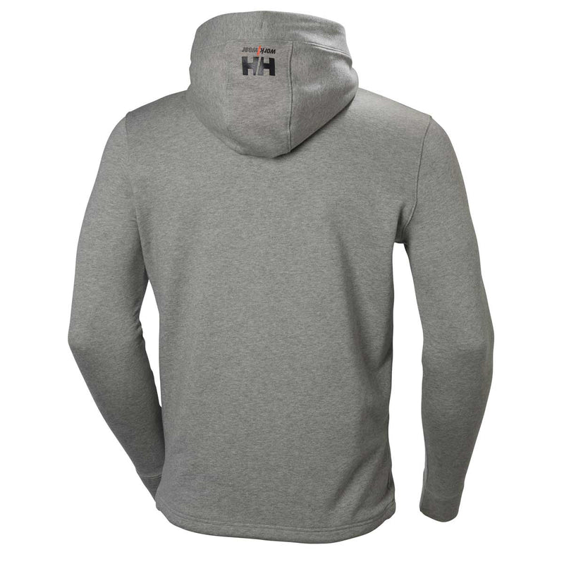 Helly Hansen Chelsea Evolution Zip Hoodie Grey Melange Rear